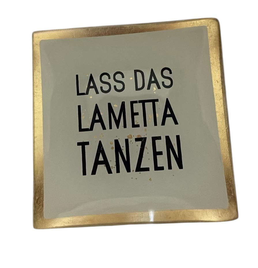 GIFTCOMPANY, Glasteller LASS LAMETTA TANZEN
