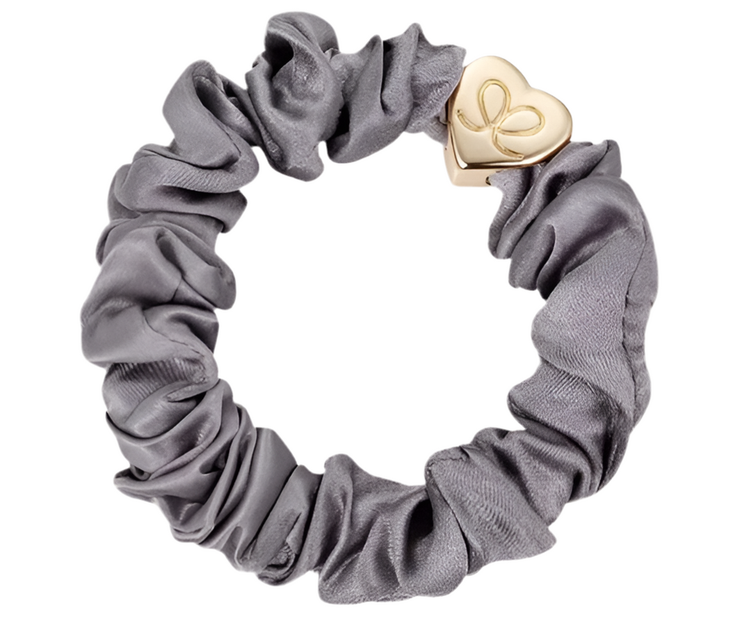 BY ELOISE HAARGUMMI SCRUNCHIE Farbe Grau