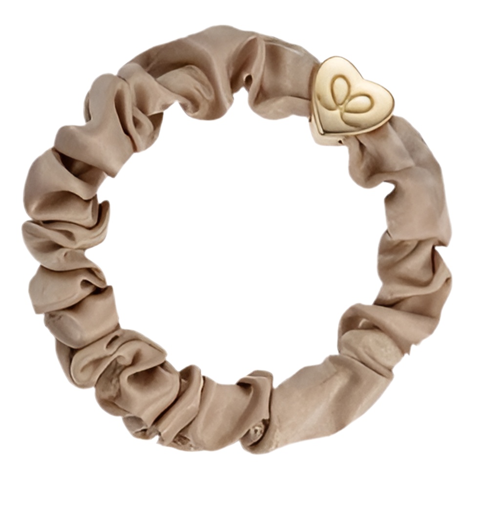 BY ELOISE HAARGUMMI SCRUNCHIE Farbe Sand