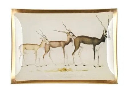 GIFTCOMPANY, Glasteller Antilopen