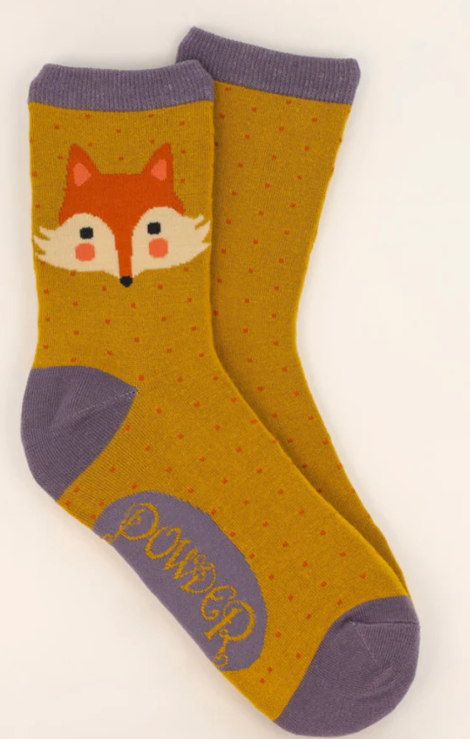 POWDER Socken Fuchsgesicht