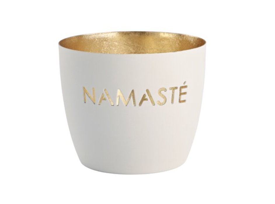 GIFTCOMPANY Windlicht Madras NAMASTE