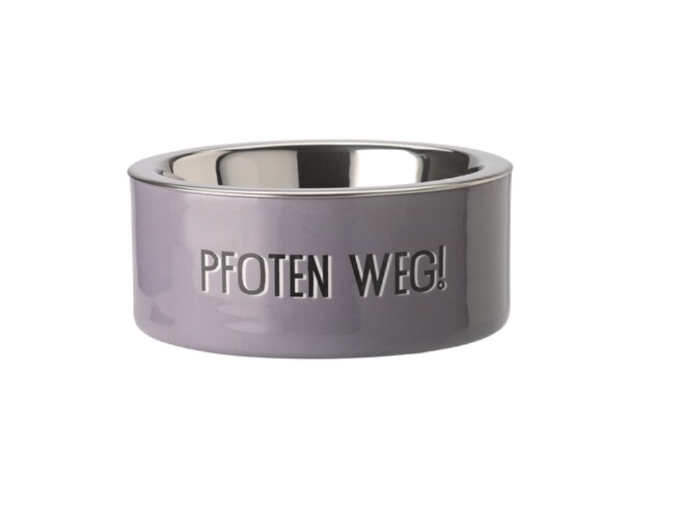 GIFTCOMPANY, Futternapf, S, PFOTEN WEG