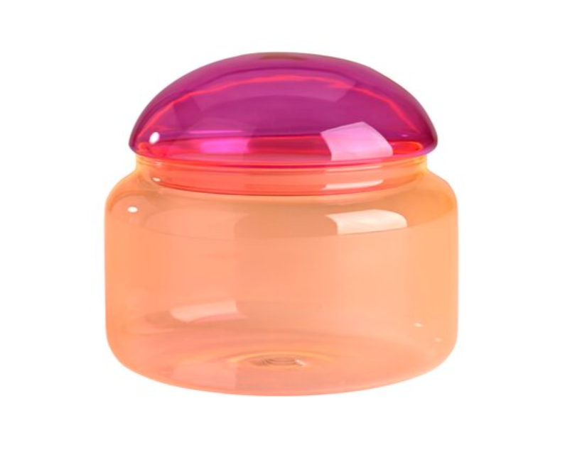 GIFTCOMPANY, Glasdose, L, Pink/Orange