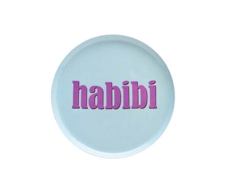 GIFTCOMPANY, Dekoteller, XS, HABIBI