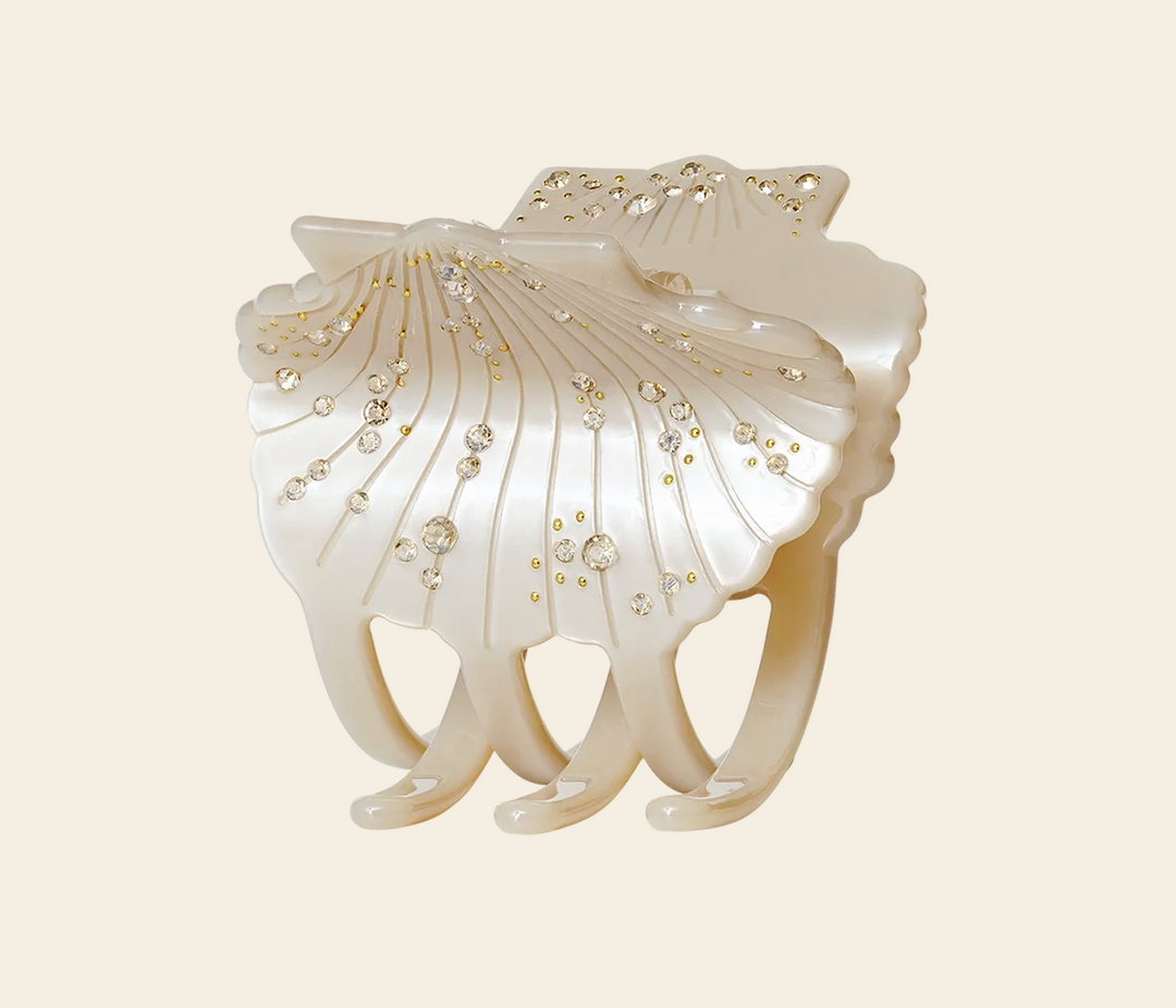 MAANESTEN Haarklammer Arista, Muschel, Beige