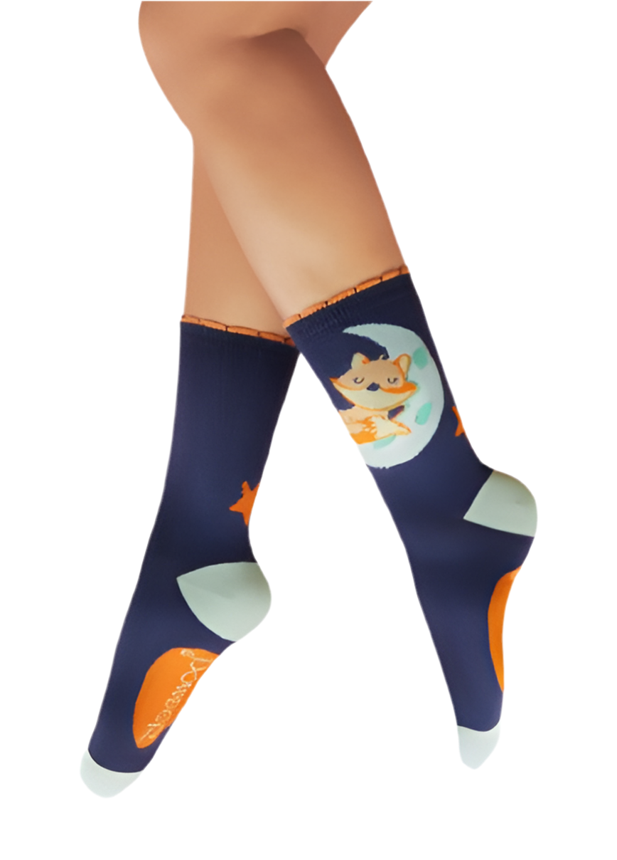 POWDER Socken Träumender Fuchs
