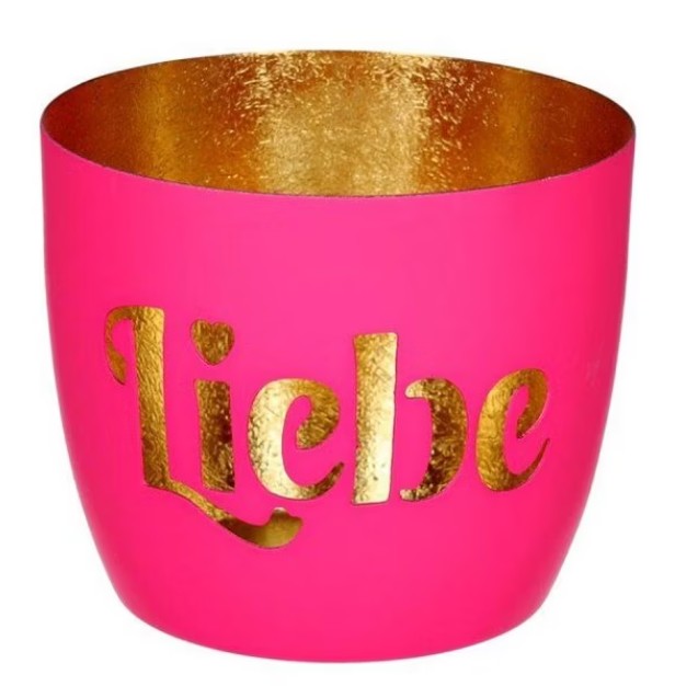 GIFTCOMPANY Windlicht Madras LIEBE