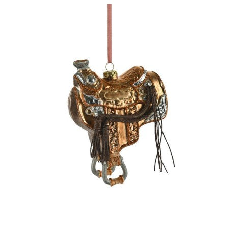 WEIHNACHTSKUGEL Pferdesattel