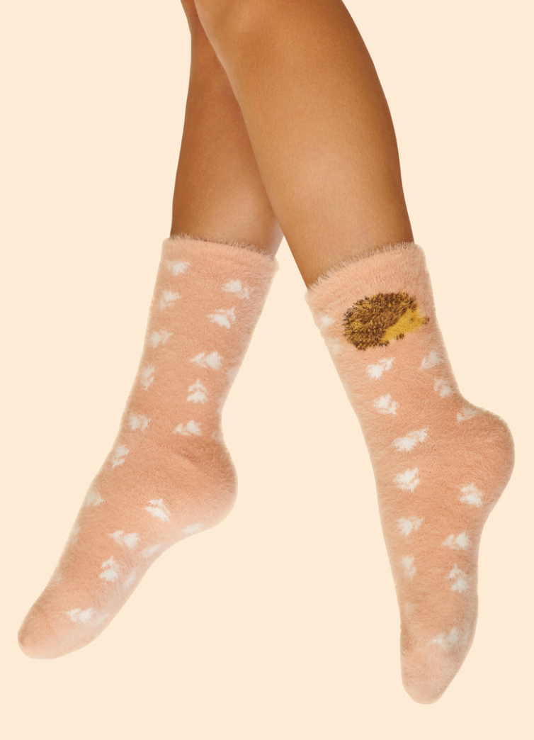 POWDER Kuschelsocken Igel