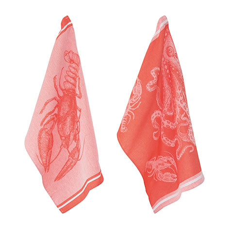 PAD CONCEPT GESCHIRRTUCH Sea, 2er Set, Farbe Orange