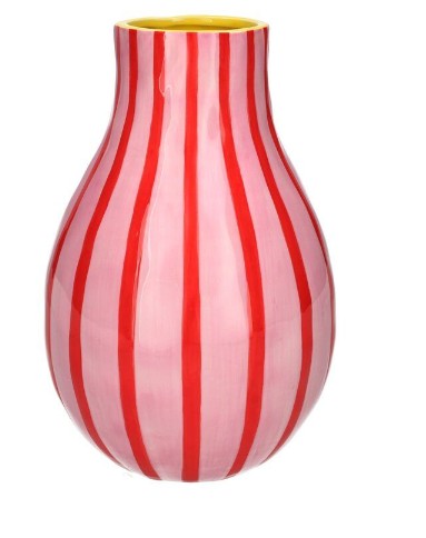 GIFTCOMPANY Vase Artisan, Farbe Rose/Rot