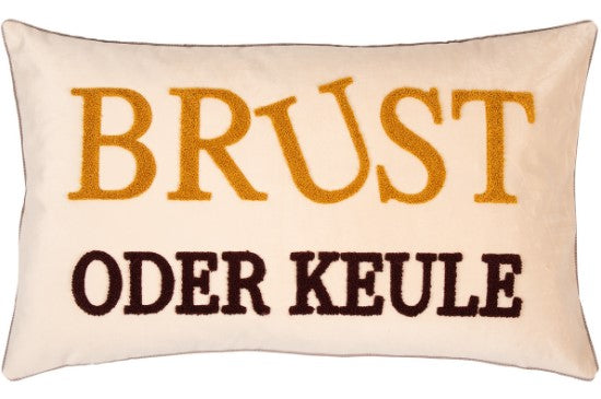 PAD CONCEPT Kissenhülle, mit oder ohne Füllung, BRUST ODER KEULE, 35x60 cm