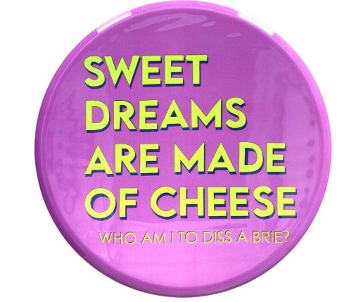 GIFTCOMPANY, Dekotablett SWEET DREAMS ARE MADE OF CHEESE