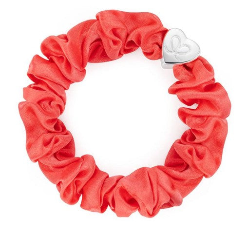BY ELOISE HAARGUMMI SCRUNCHIE Farbe Coral Hellpink