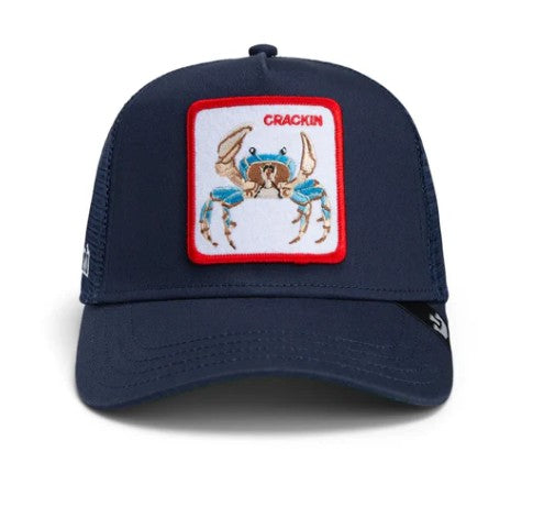 GOORIN BROS Trucker Baseball Cap Krebs Krabbe CRACKIN