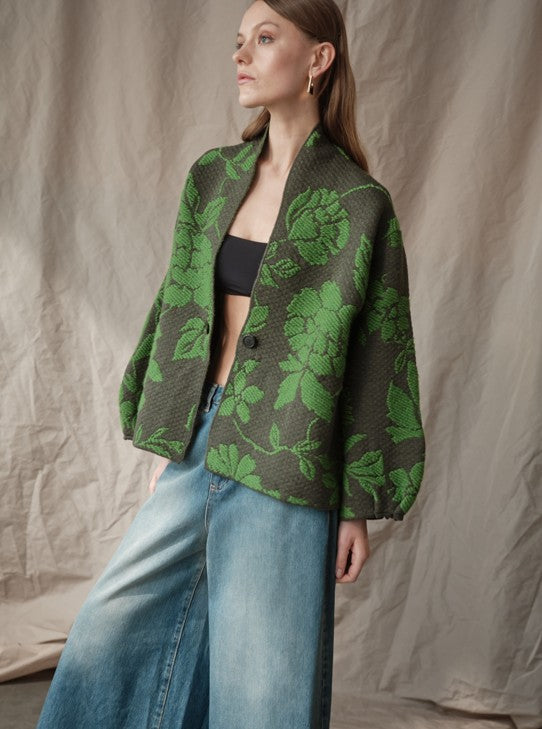 FLOOR Jacke Jacquard Flora