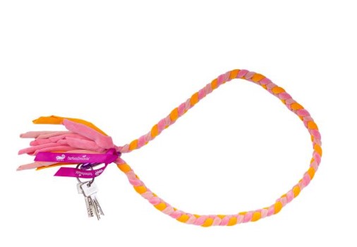 FARBENFREUNDE TWISTED Keychain Schlüsselanhänger lang Fruchtig