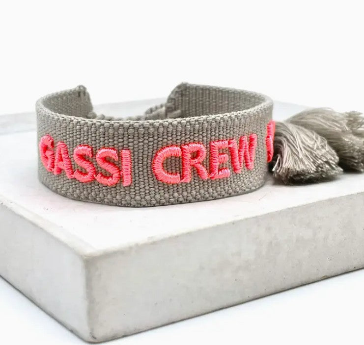 STATEMENT ARMBAND aus Stoff GASSI CREW
