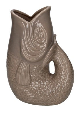 GIFTCOMPANY, Wein/Getränkekühler Fisch, Monsieur Glacon, Sandstone
