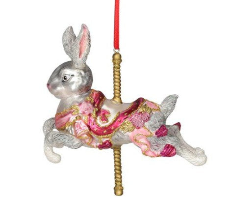 WEIHNACHTSKUGEL Karussell Hase