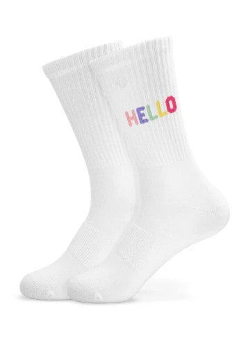 JCLAY Socken HELLO