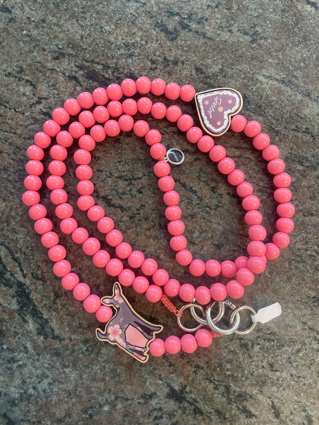 ESCAPULARIO Handykette BAVARIA EDITION Spatzl, Farbe Rosa