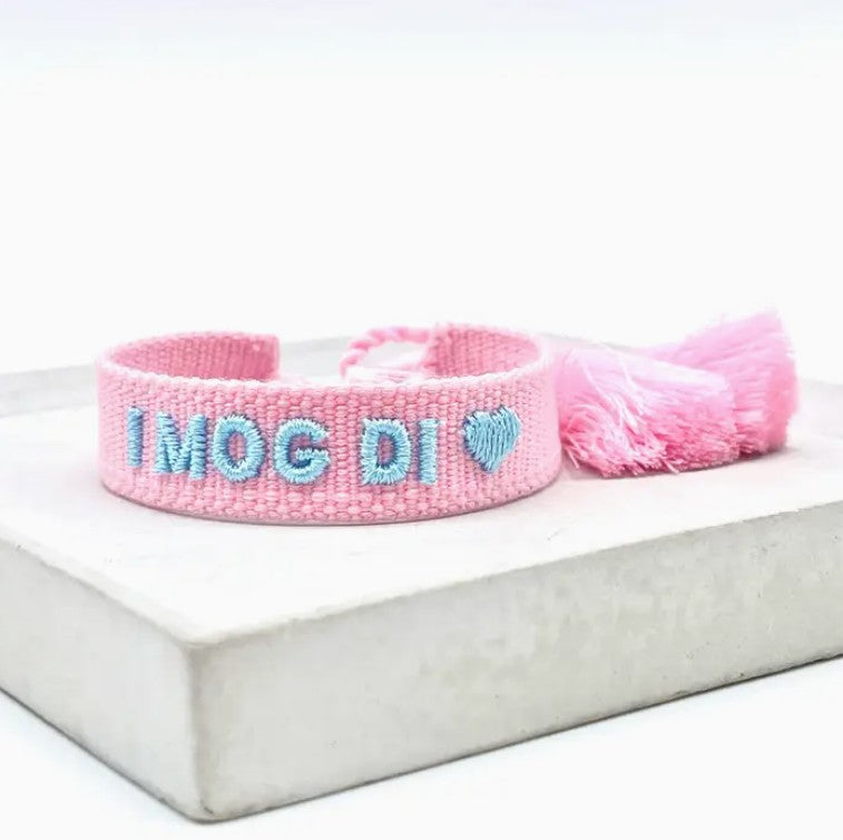 STATEMENT ARMBAND aus Stoff I MOG DI