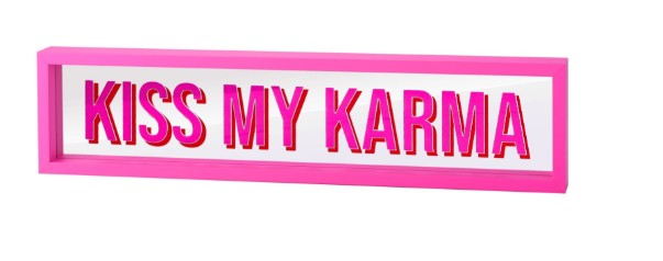 GIFTCOMPANY, Love Frames Bild KISS MY KARMA