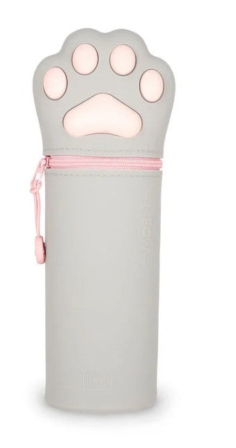 LEGAMI 2-in-1-Federmäppchen aus Silikon - Kawaii KATZEN PFOTE