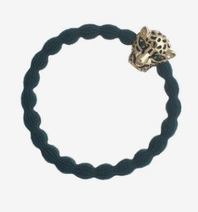 BY ELOISE HAARGUMMI Leopard Petrol Grün