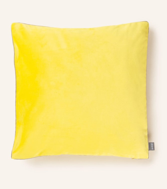 PAD CONCEPT Kissenhülle, mit oder ohne Füllung, ELEGANCE Farbe Ligh Yellow Hellgelb, 50x50 cm