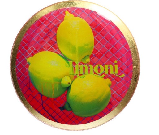 GIFTCOMPANY, Glasteller LIMONI Zitronen
