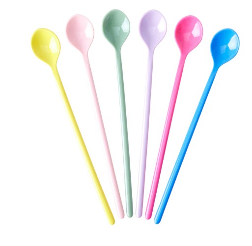 RICE Löffel 6er Set Bunt lang