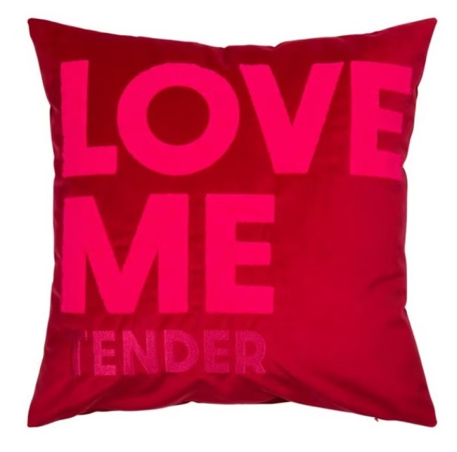PAD CONCEPT Kissenhülle, mit oder ohne Füllung, LETTERS Love me Tender