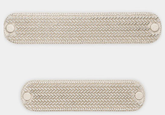 HEY MARLY Topping für Sandale Metallic Beads PS2 Crema