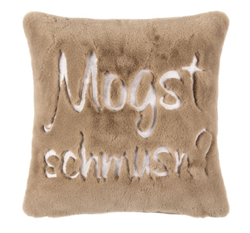 PAD CONCEPT Kissenhülle, mit oder ohne Füllung, GAZE Mogst schmusn?