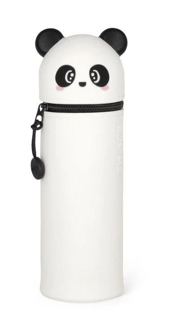 LEGAMI 2-in-1-Federmäppchen aus Silikon - Kawaii PANDA