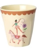 RICE Becher Melamin, Größe Medium, PFERD