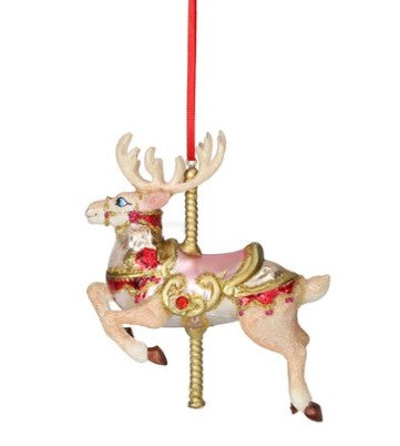 WEIHNACHTSKUGEL Karussell Rentier