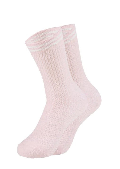 OOLEY Socken Streetmood Net Rosa