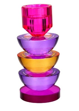 GIFTCOMPANY, Sari, Kerzenhalter, Farbe Bunt
