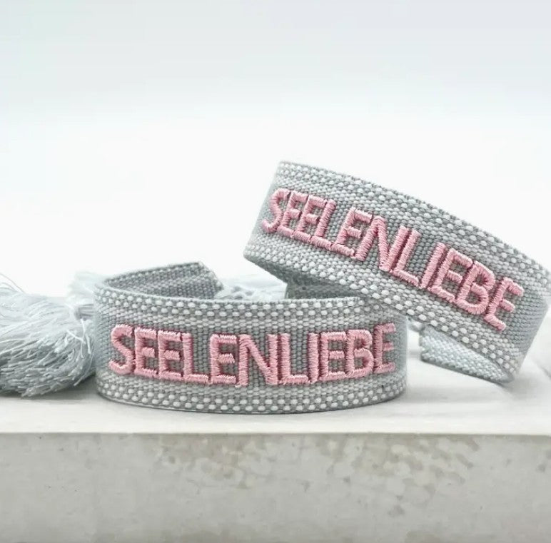 STATEMENT ARMBAND aus Stoff SEELENLIEBE