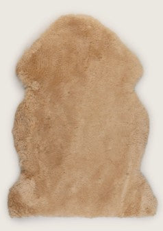 PAD CONCEPT SCHAFFELL SHAUN, Echtfell, Farbe Hellbraun Sand, 60x90 cm