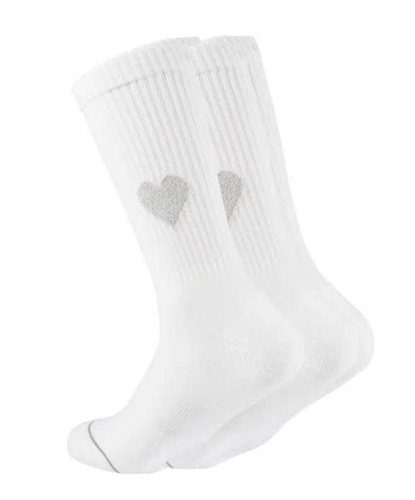 OOLEY Socken Icon - Glitter Love Silber