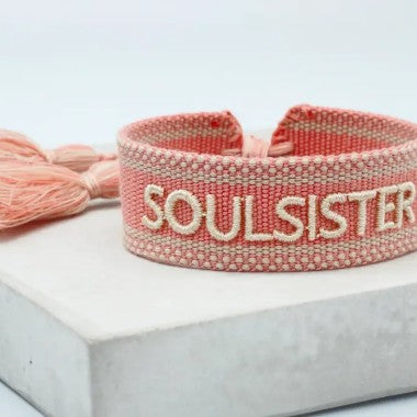 STATEMENT ARMBAND aus Stoff SOULSISTER