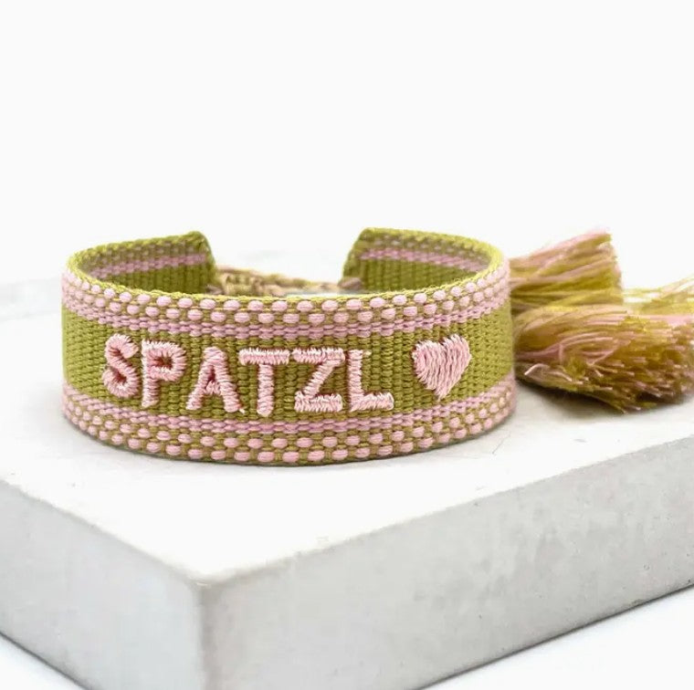 STATEMENT ARMBAND aus Stoff SPATZL