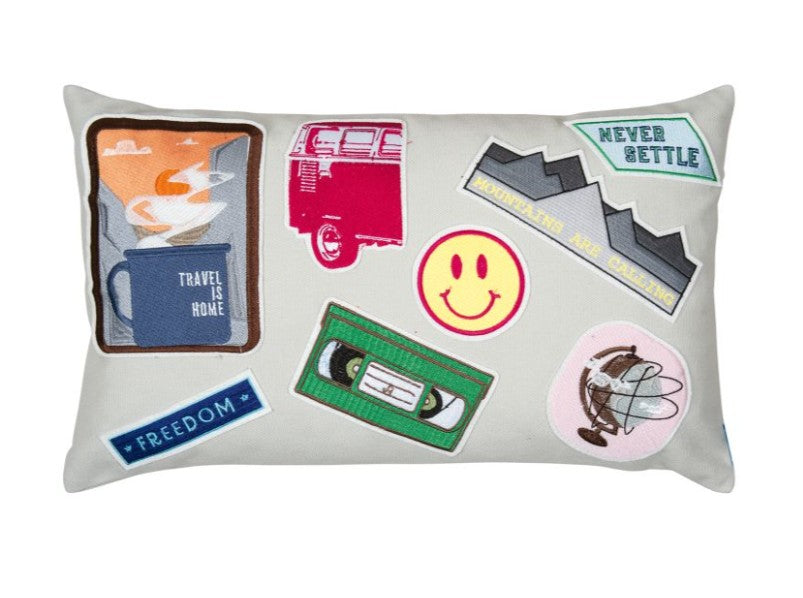 PAD CONCEPT Kissenhülle, mit oder ohne Füllung, STICKER