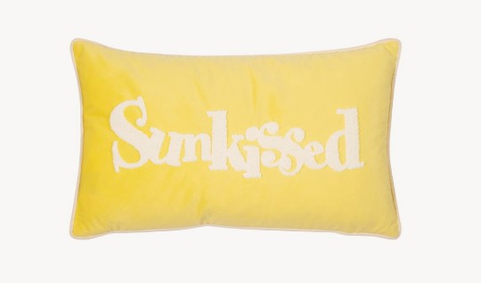 PAD CONCEPT Kissenhülle, mit oder ohne Füllung, LETTERS Sunkissed