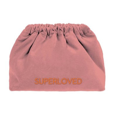 SORBET ISLAND Tasche Clutch "SUPERLOVED", Farbe Rosa